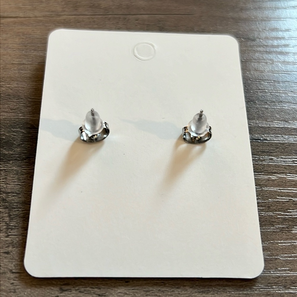 Handmade Stitch earrings - Picture 4 of 5